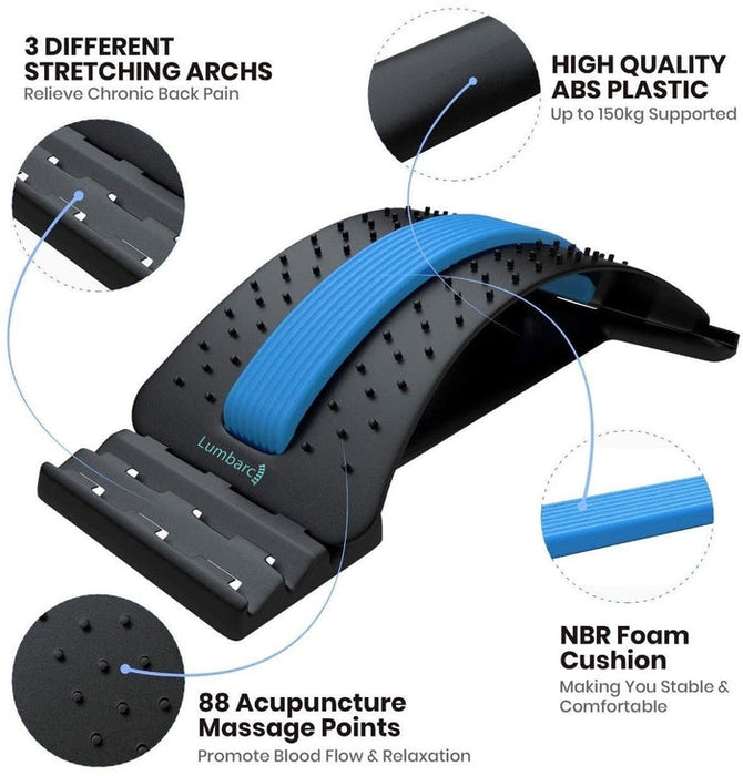 SPINEZY™- BACK STRETCHER, MASSAGER AND SUPPORT TOOL